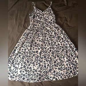 Cheetah sundress with pockets